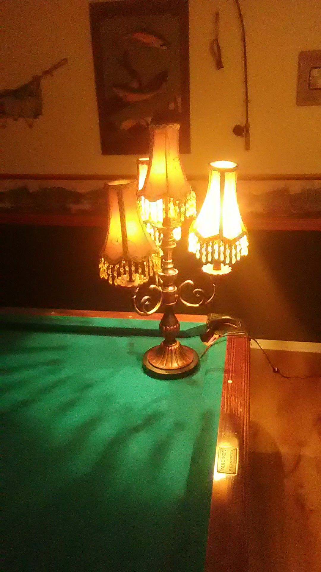 Beautiful Decorative Lamp With Beaded Lamp Shades