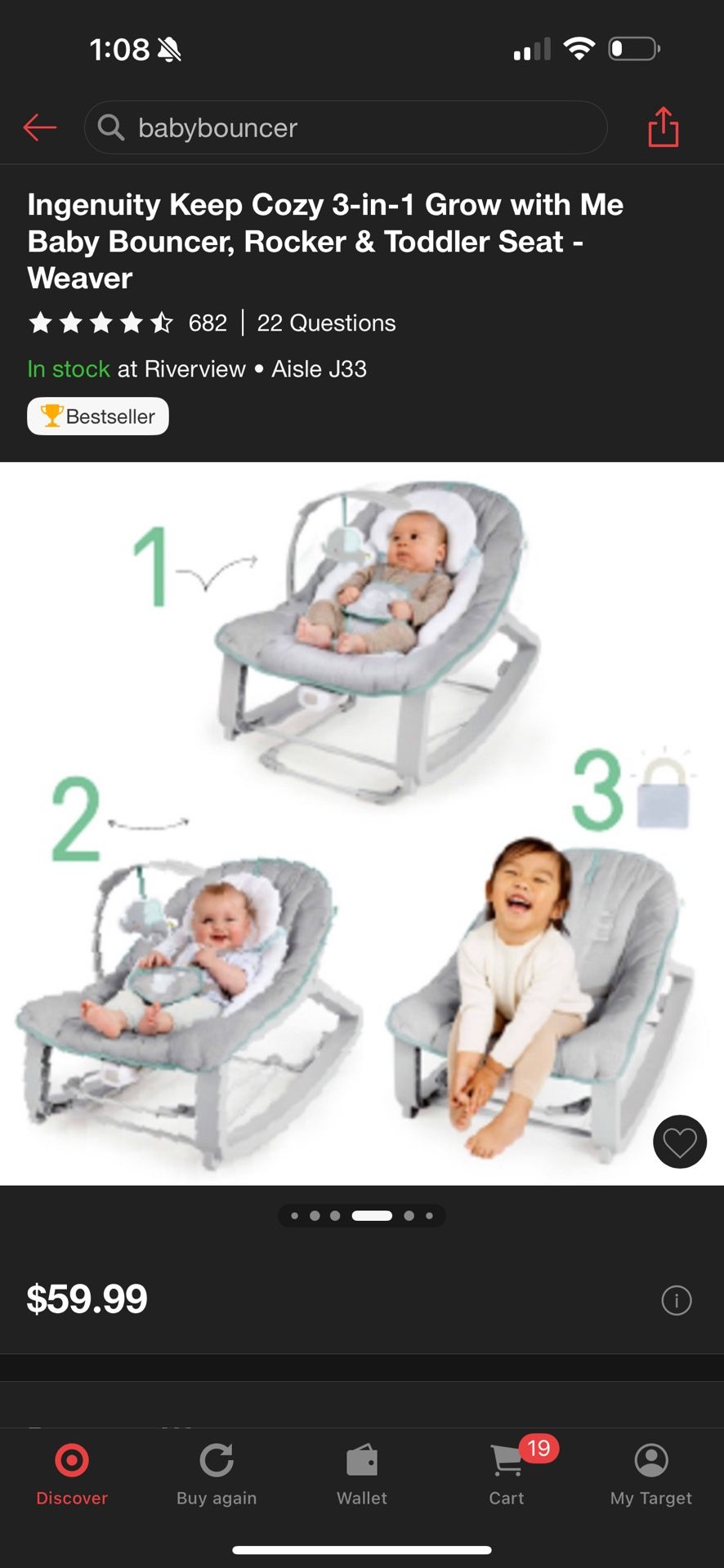 Baby Bouncer 3 In 1