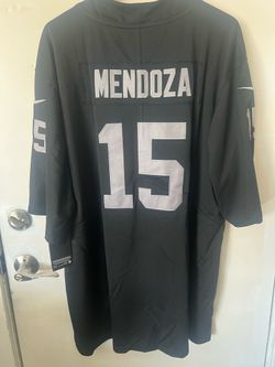 Fernando Mendoza NFL Las Vegas Raiders Black Jersey New Size 3XL