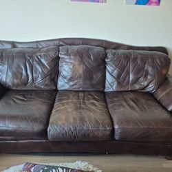 Leather Couch