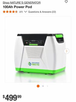 Shop NATURE'S GENERATOR 100Ah Power Pod