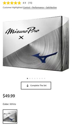 Brand new Mizuno Pro X golf balls 36 balls.
