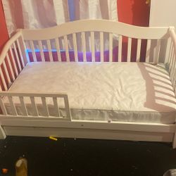 Toddler Bed With Storage Under