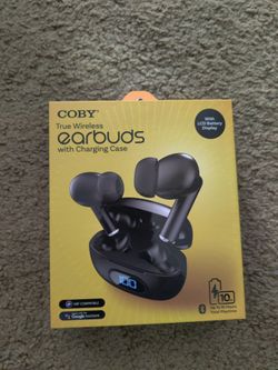 BRAND NEW COBY WIRELESS EARBUDS (2 AVAILABLE)