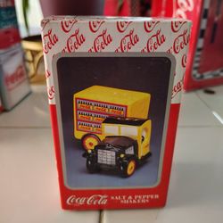 Coca Cola Salt And Pepper Shakers 