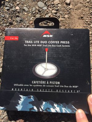 Photo MSR Trail Lite Duo Coffee Press