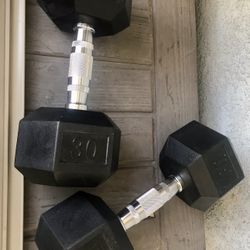 30 Lbs Dumbbells 