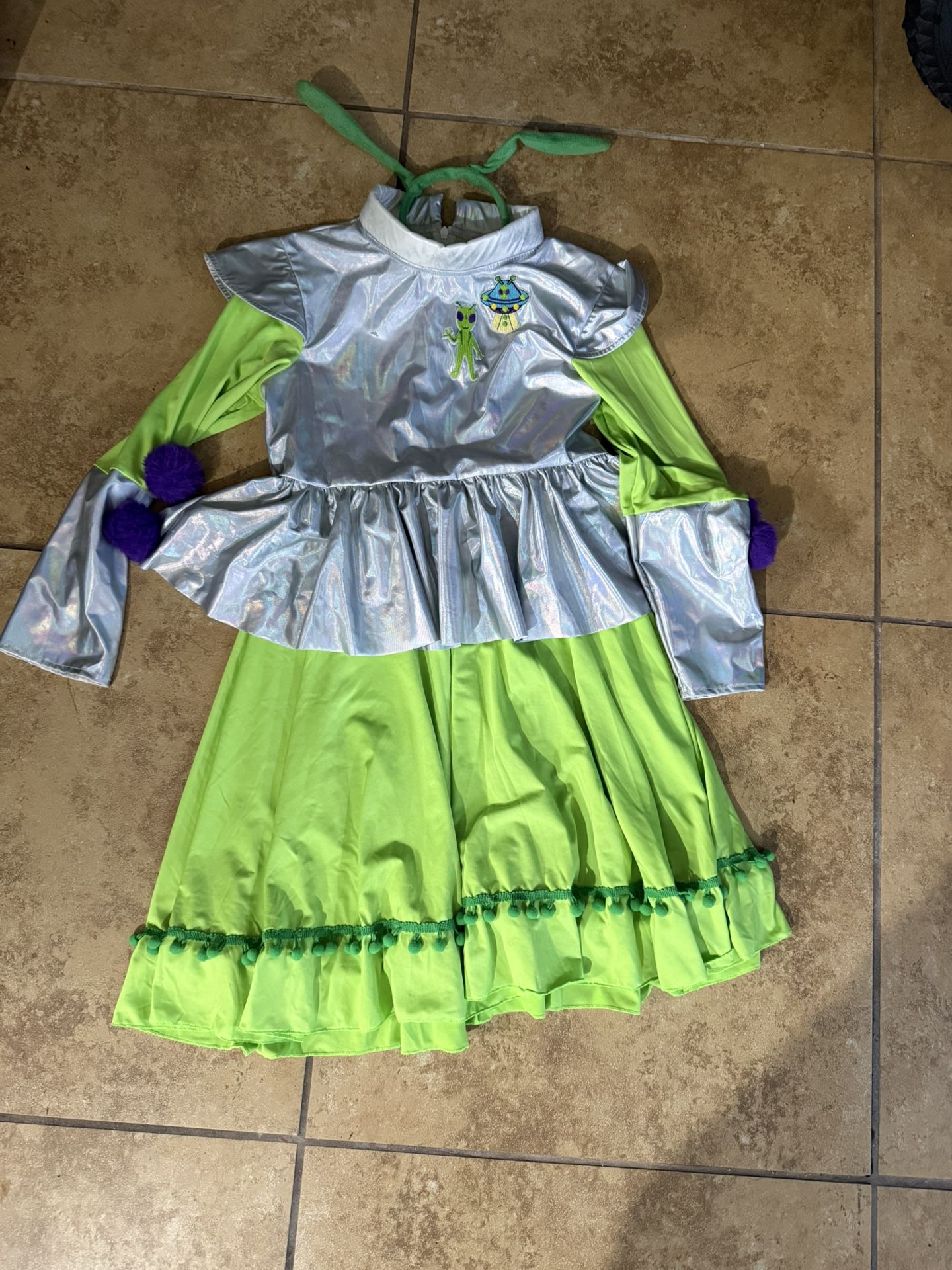 kids alien costume girls