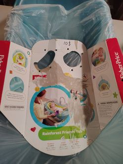 Fisher-Price Rainforest Friends Baby Tub