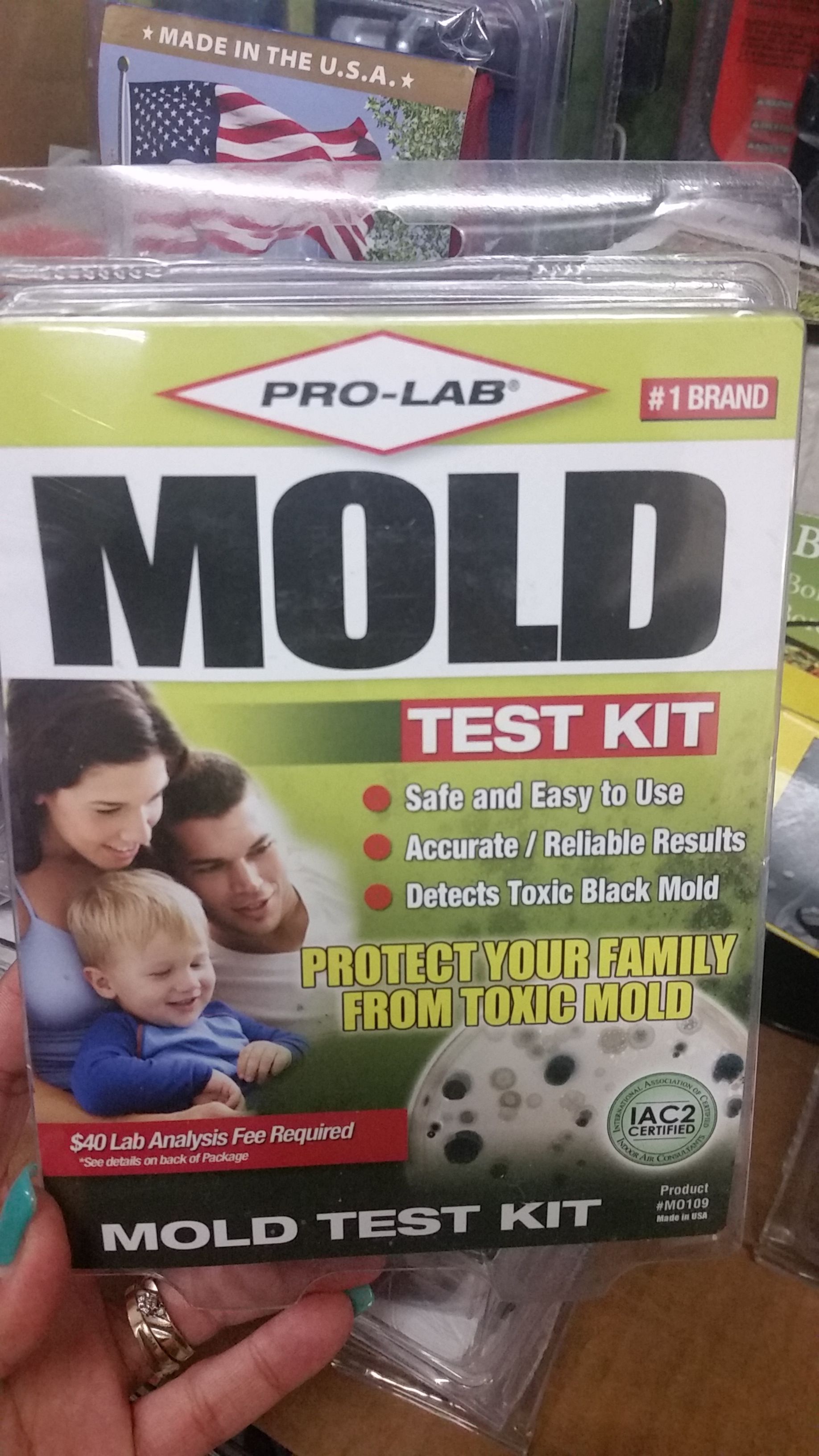 Brand new mold tester