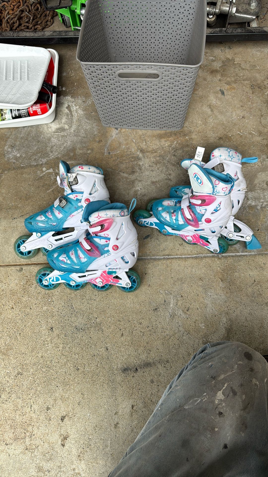 Rollerblades Kids Roller skates Roller Derby 12-1 2-5 Sizes