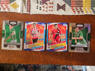 Panini FIFA World Cup 2018 & Topps Match Attax Soccer Cards