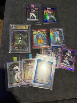 SPORTS CARD LOT COLORS #ed