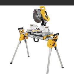 DEWALT DWX724 Compact Miter Saw Stand - Silver/Yellow New