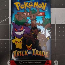 Pokemon Trick Or Trade Booster Pack (2024)