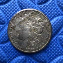 1921 Morgan Silver Dollar (B)