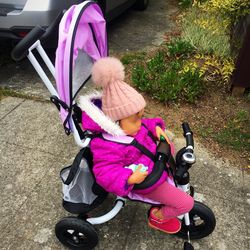 GLACER 6-in-1 Foldable Baby Tricycle