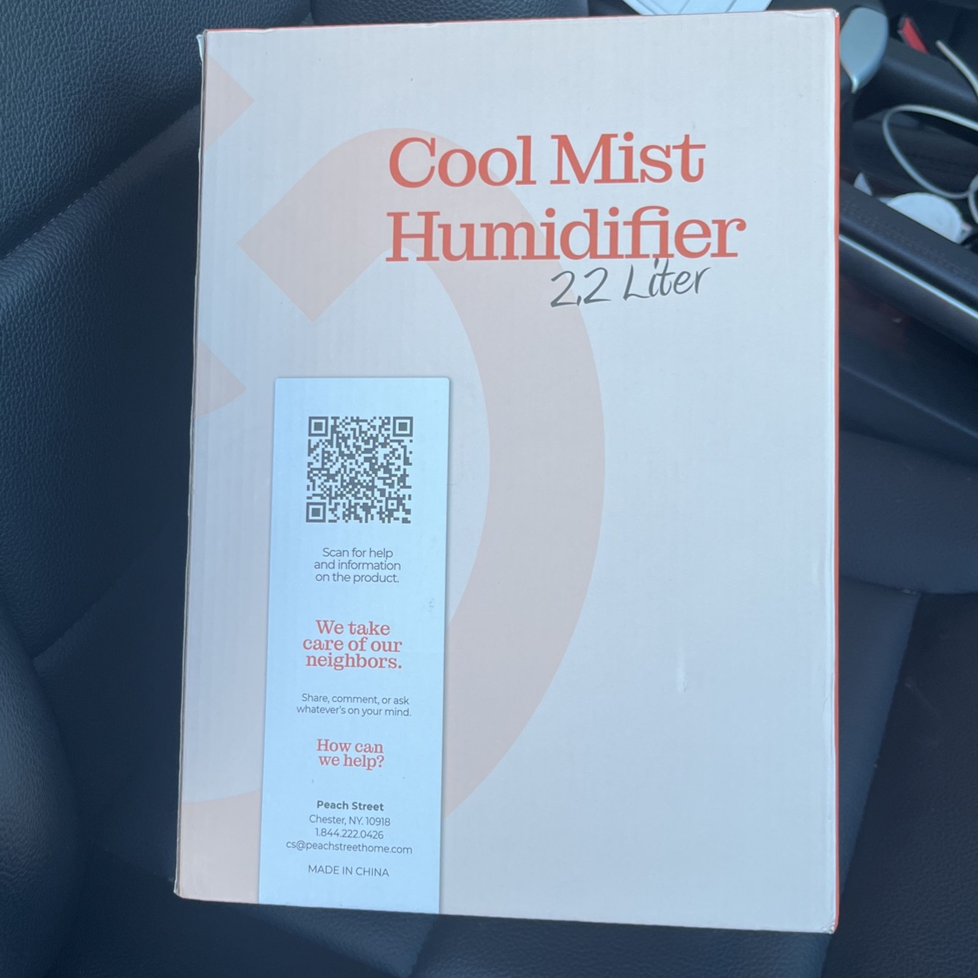 Peach Street Cool Mist Humidifier