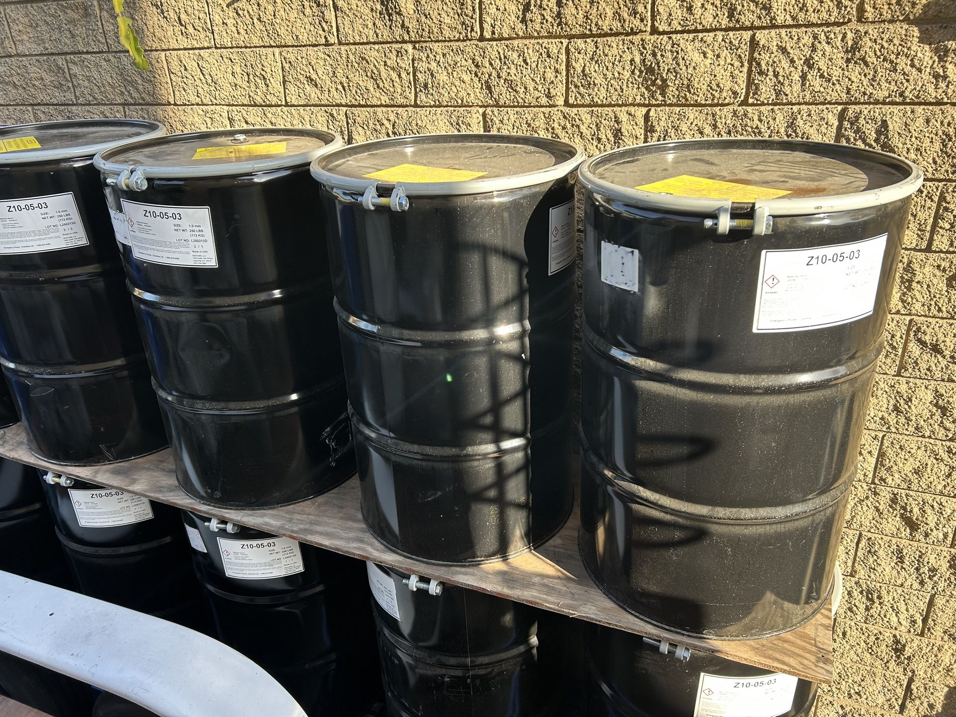 Steel Drums 55 Gallons Heavy Ring with Bolt