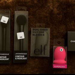 Brand-New Makeup Tools Bundle – Brushes, Blenders & More