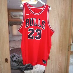 Michael Jordan Nike Icon Authentic Jersey Size 58 3XL. OBO
