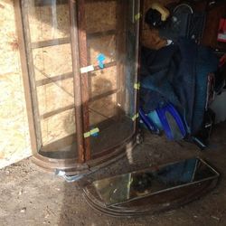 Glass Cabinet.