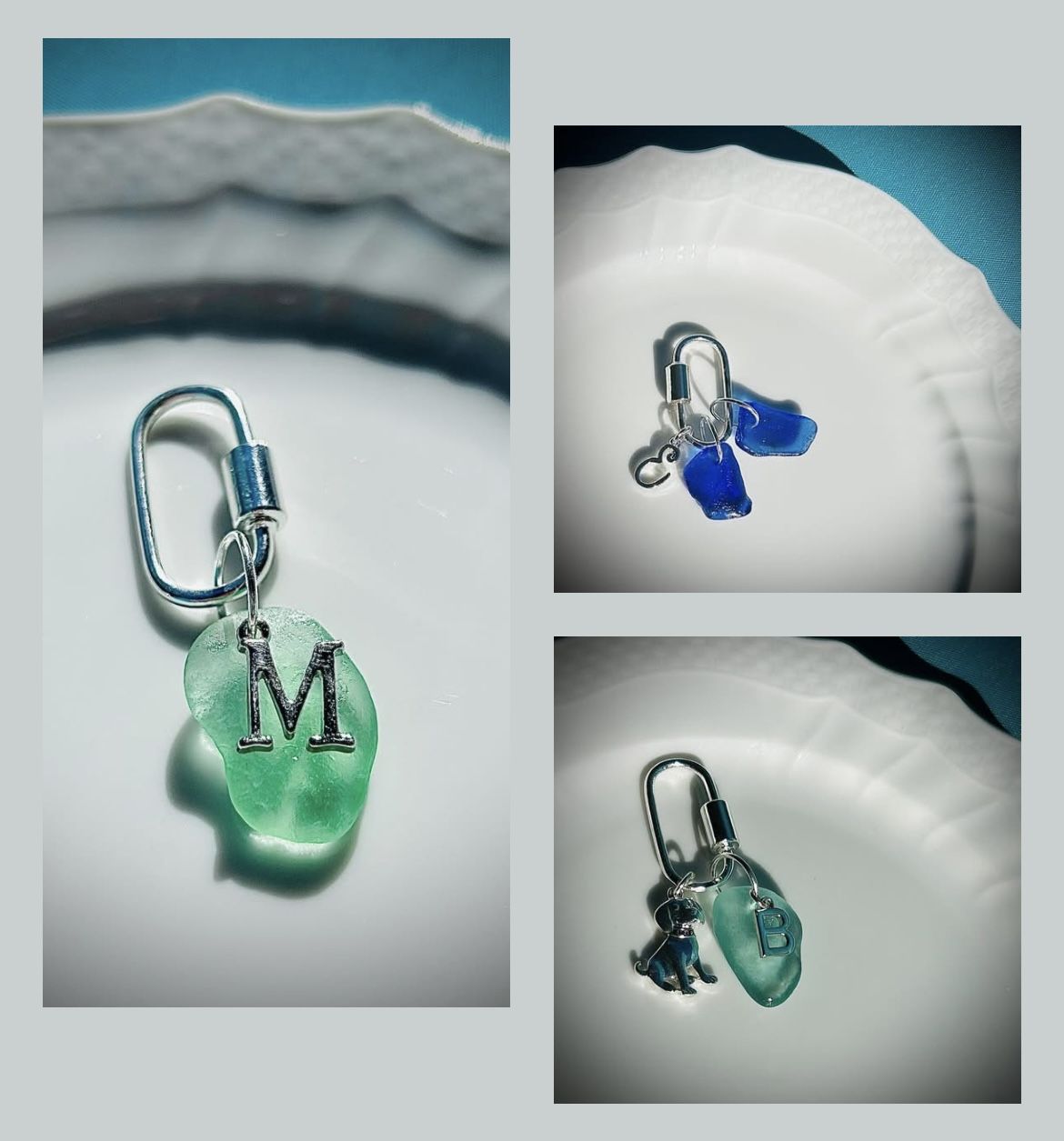 Dog Leash Charms / Keychains 