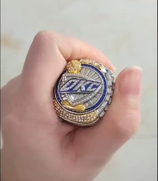 Oklahoma City Thunder Championship Ring 2025has 
