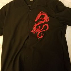 Red Dragon Dress shirt
