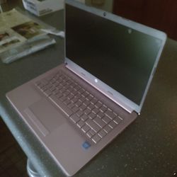 Pink HP Laptop