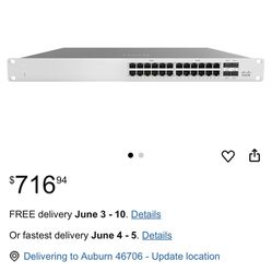 Cisco Meraki MS120-24P-HW