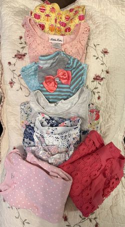 Bundle Of 8 Girl Size 24 Mo/2T Dresses