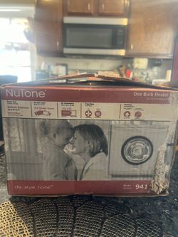 One Bulb Heater Fan - Nutone