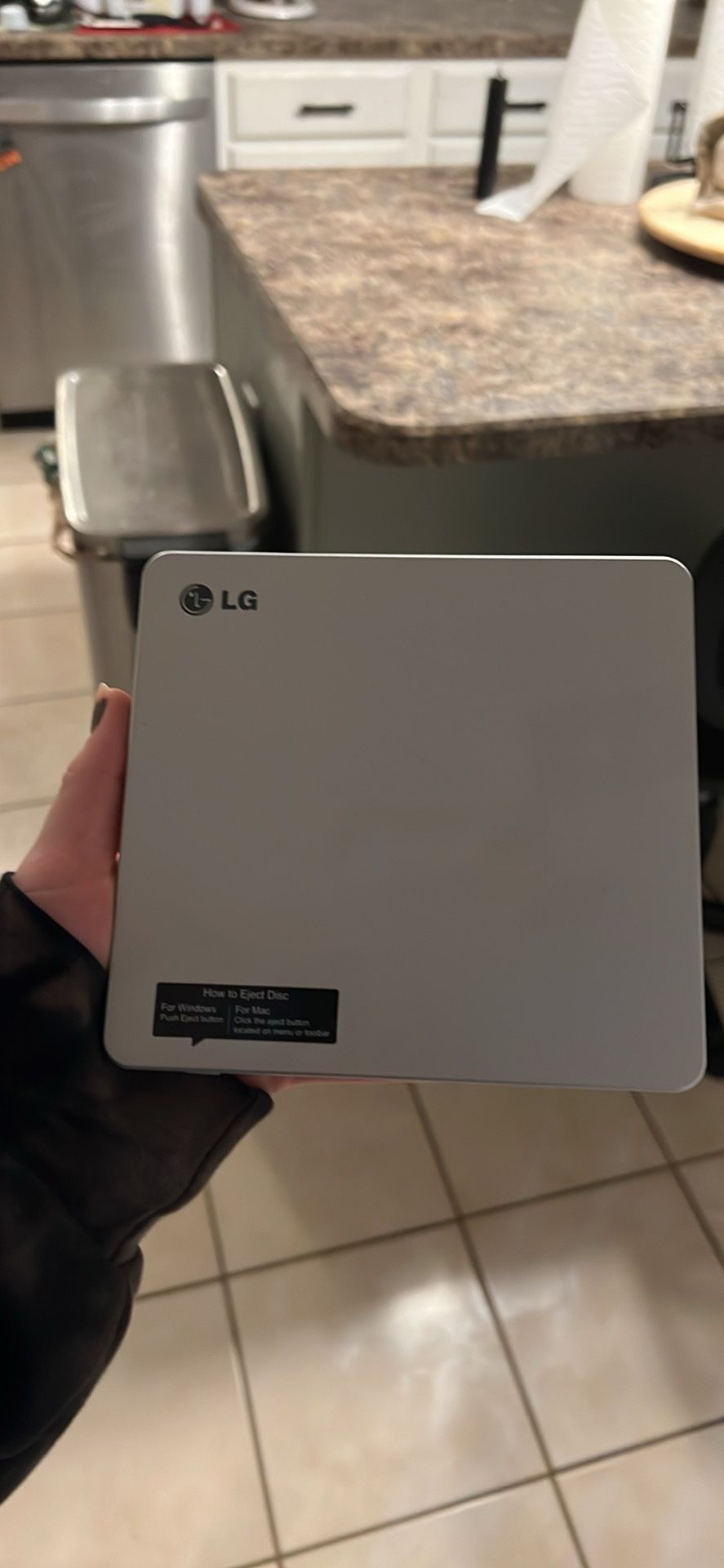 LG Portable Disk Burner
