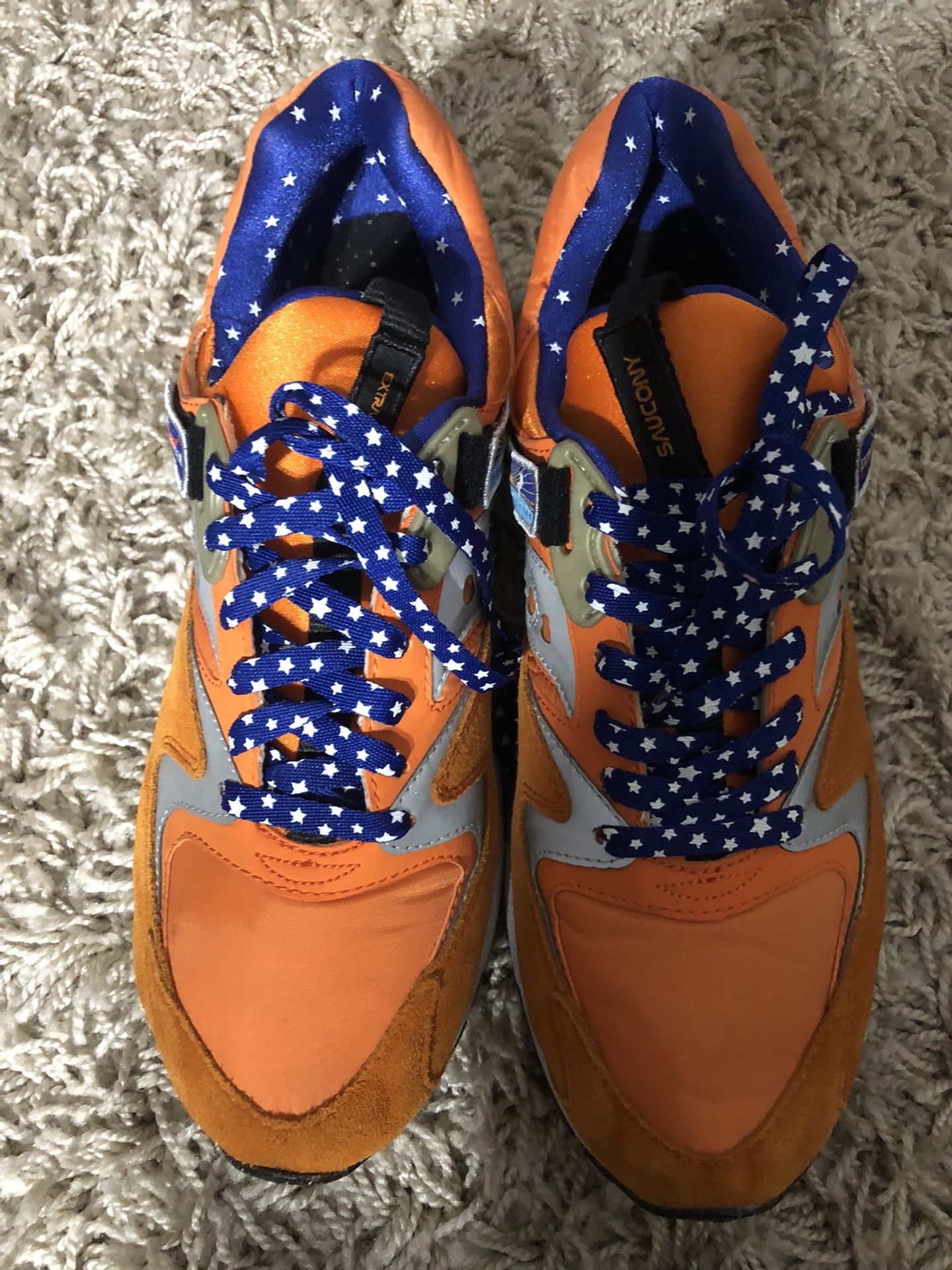 Extra Butter Saucony Grid 9000 Blue Orange Saucony X Premier Men's