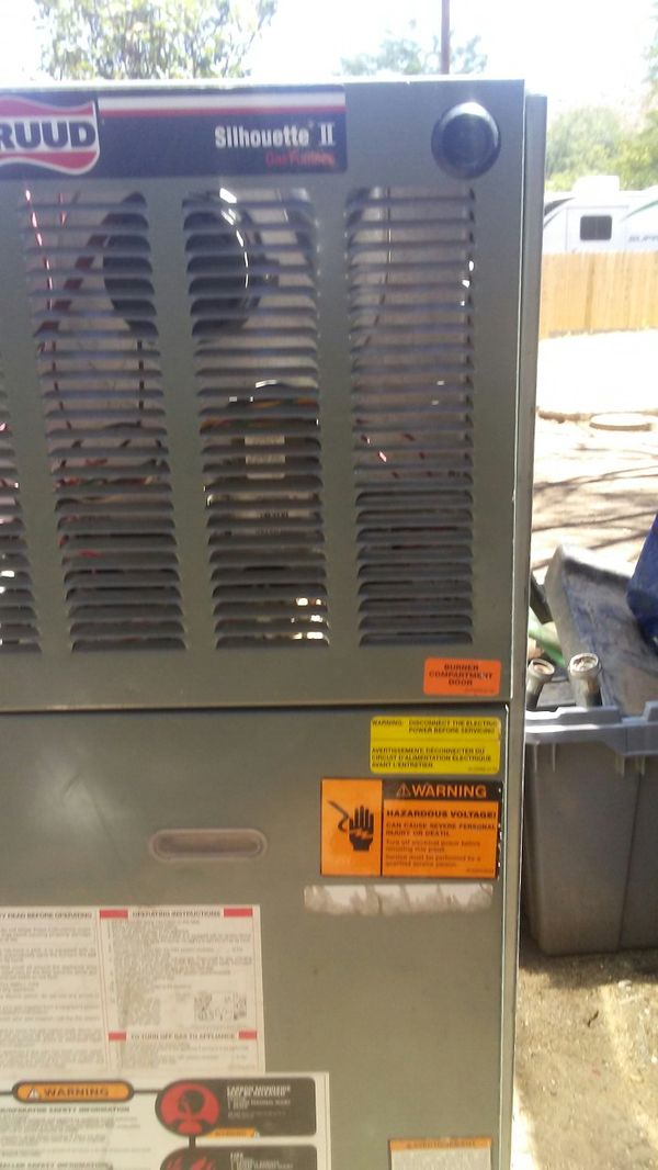 RUUD Silhouette 2 Gas & Electric Furnace for Sale in Globe, AZ OfferUp