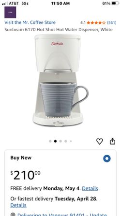 Sunbeam 6170 Hot Shot Hot Water Dispenser
