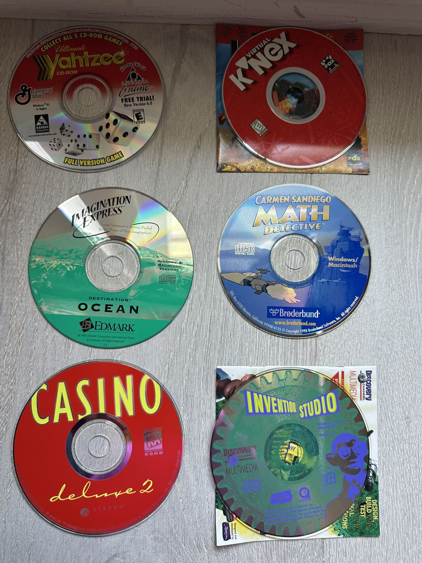 Vintage PC Game Lot
