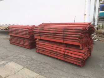 8' Pallet Rack Beams - Heavy Duty Teardrop Rack Beams