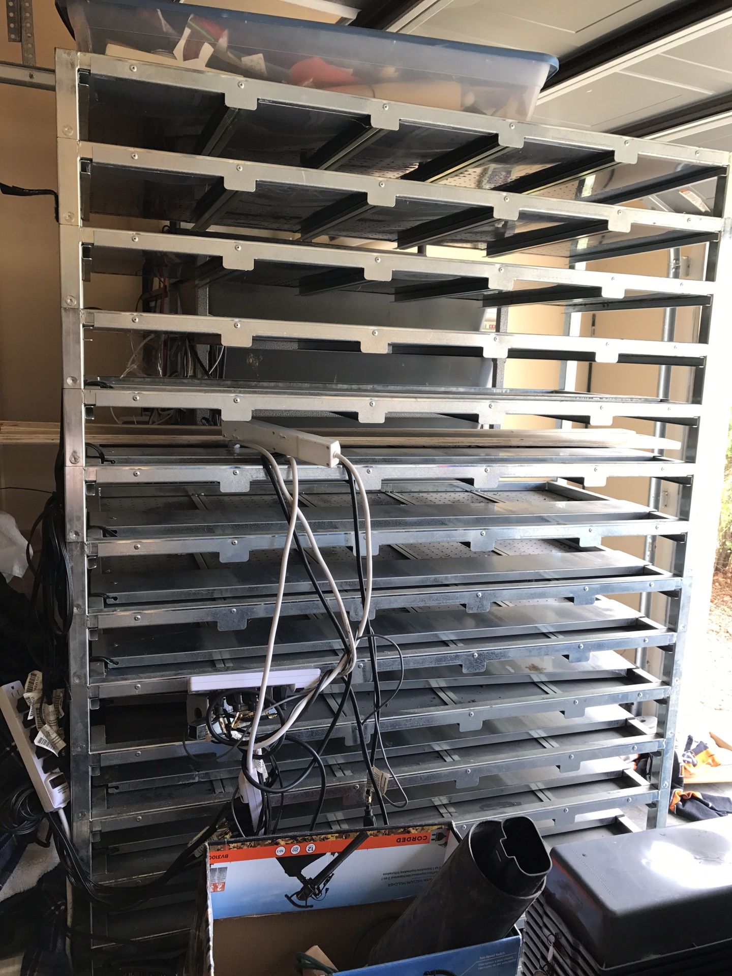 Freedom Breeder hatchling snake rack