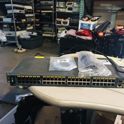 Cisco Switch 2960 SI Series Model C2960-48TC-S 