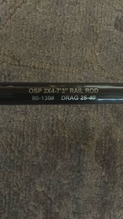Seeker OSP 2x4 Rail Rod Brand New