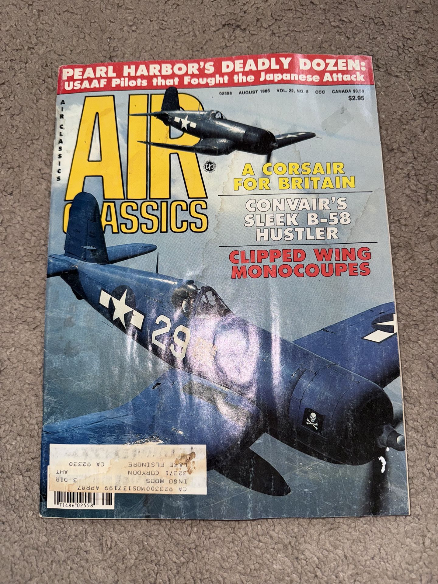 Vintage Airplane Magazines