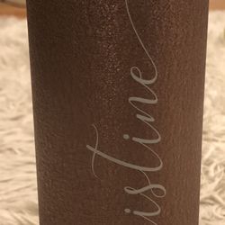 Personalized Rose Gold 20 oz. Stainless Steel Tumbler