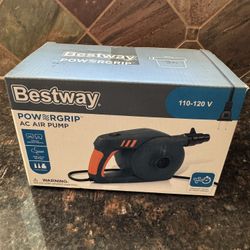 Bestway PowerGrip AC Electric Air Pump 110-120v New 