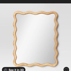 Wooden Mirror