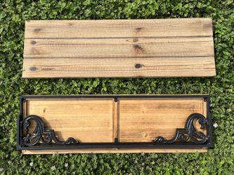TWO Hobby Lobby Wooden Shelves