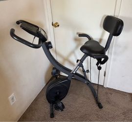 Exercise folding bike