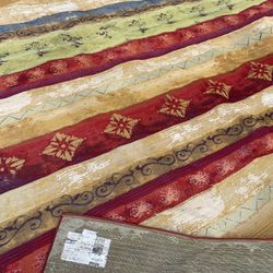 carpet used color Multi size 10 ft  X  12 ft  asking $40 