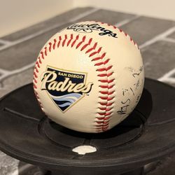 Rawlings Team Signed SAN DIEGO PADRES ROUND NEW MLB OFFICALLY LICENSED